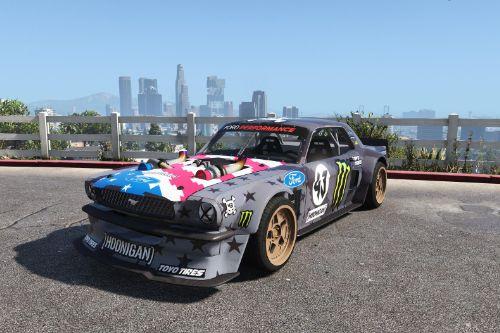 Ford Mustang 1965 RTR Hoonicorn V2 [Add-On / Replace]